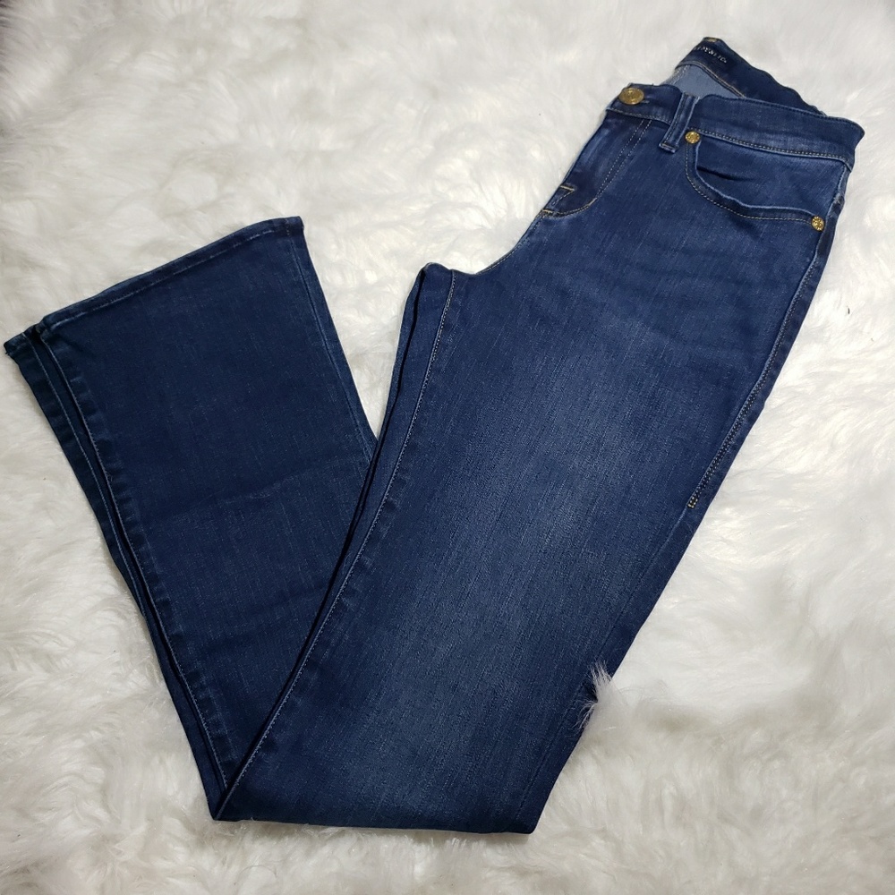 Rock & Republic Kendra Curvy Bootcut Dark Jeans 8